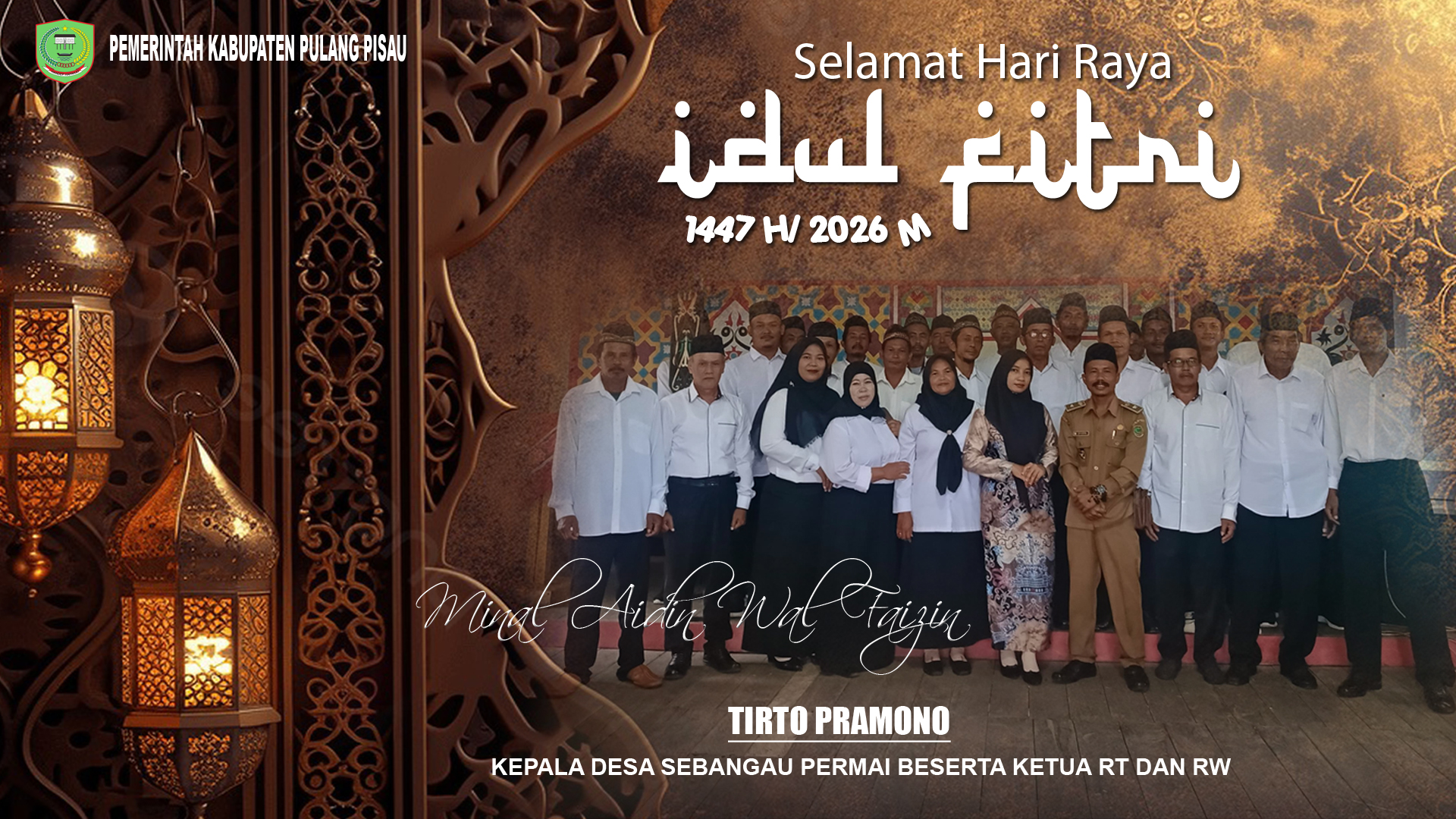 UCAPAN - KADES SEBANGAU PERMAI