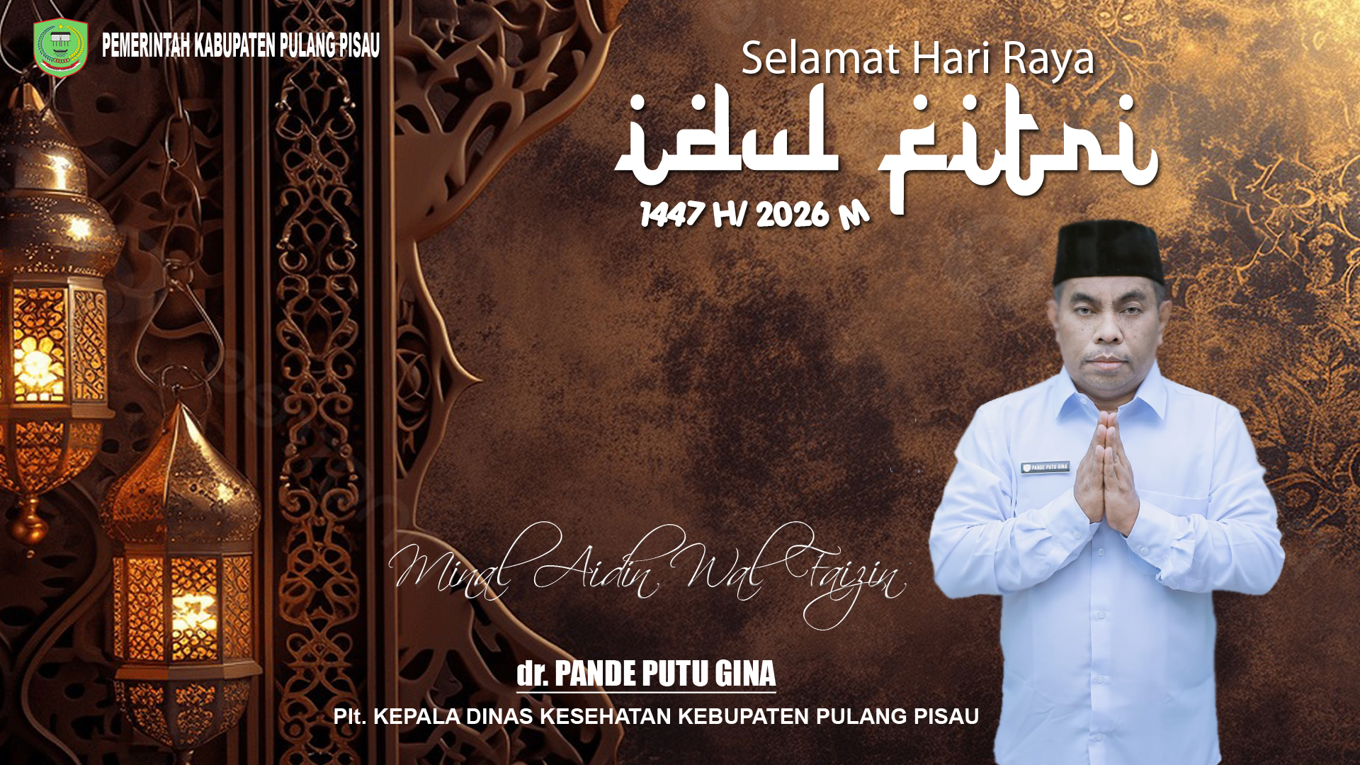 UCAPAN - KEPALA DINAS KESEHATAN